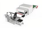Machine de découpe laser métal | QC Metal Laser Cutting Machine 6kW Uncoiling and Leveling