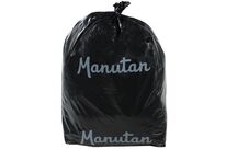 Manutan Expert - Sac-poubelle Noir 160L - 50 Pièces - Recyclé 95% - Éco-responsable