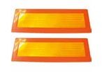 Dispositif métal réfléchissant jaune/orange