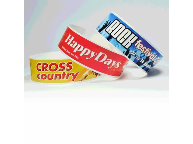 Bracelets de contrôle personnalisés 
