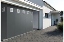 Porte de garage sectionnelle latérale HST