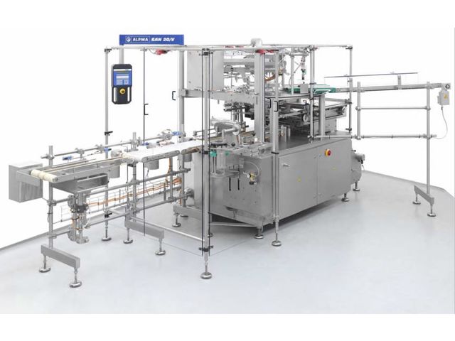 Machine d’emballage pour produits fromagers grands formats | SAN 20/V