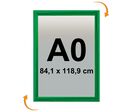Cadre Clic-Clac A0 VERT