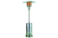 Parasol chauffant inox