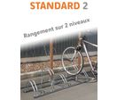 Range Vélos 2, 3 et 5 places sur 2 Niveaux