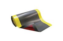 Notrax - Tapis anti-fatigue Cushion-Trax L300cm x l91cm - Noir/Jaune - Ergonomique Intensif Antistatique