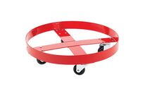 Manutan Expert - Rouleur pour fûts - Capacité 410 kg - Roulettes pivotantes en polyamide - Idéal manutention sécurisée