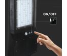 Luminaire Urbain Solaire Dimmable 40W Détecteur de Mouvement IP65 (Télécommande incluse) -