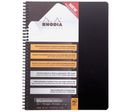 Cahier spirale Notebook Rhodiactive  A4+  petits carreaux  160 pages 90g
