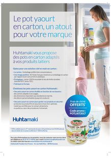 Le pot yaourt en carton, un atout pour vos marques