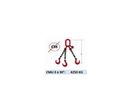 Elingue chaine 3 brins - crochets fonderie - CMU 4250 kg (classe 80)