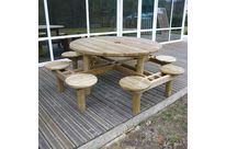 Table de pique-nique en bois Cassis