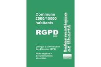 Registre et pack conformité RGPD Commune 2000/10000 RGPDBox