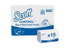 Essuie-mains plié Scott® CONTROL™  - Bleu 