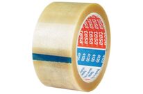 Tesa - Ruban Adhésif PVC 4120 Transparent - 50mm x 66m - Fermeture Robuste Milieu Sec