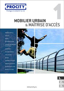 Mobilier urbain de protection (barrières, bornes, abribus, range vélos, abris cycles, portiques, matériel électoral,...)