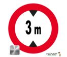 Panneau Aluminium Hauteur limitée à 3 m - Novap