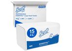 Essuie-mains Scott® ESSENTIAL™  - Plié / Blanc / Large 