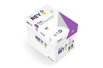 Rey - Papier Copy A4 Blanc 80g - Lot de 5 Ramettes - Éco-responsable FSC PEFC
