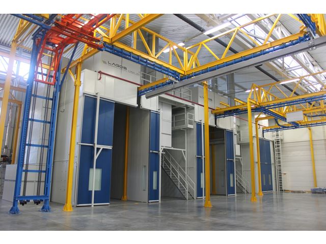 Lignes de traitement de surfaces pour l’industrie