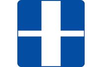 Panneau fluvial voies affluentes E9a