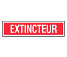 Panneau Extincteur (texte) - Rigide 330x75mm - 4120393