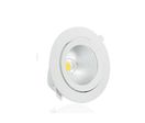 Spot LED Escargot orientable 30W équivalent 250W Blanc blanc Chaud (3000K)