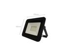 Pack de  10 - Projecteur LED Extérieur 30W Etanche IP65 NOIR - Blanc Neutre 4000K - 5500K