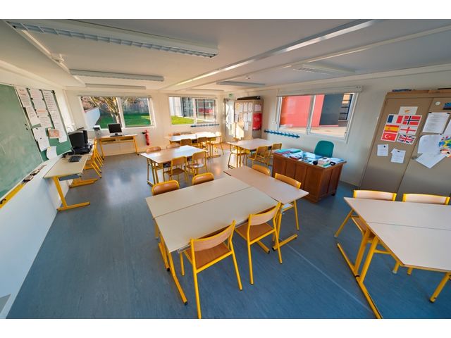 Salles de classe et salles de formation modulaires
