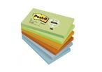 Notes Post-it recyclée  assortis 76 x 127 Lot de 12