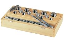 Broche de traction à rainures à clavettes 16x10/18x11x330