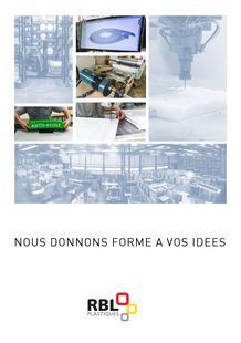 Plaquette de présentation RBL 