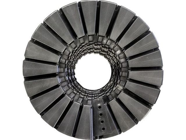 Chaîne porte-câbles spiralée et pivotante TwisterBand