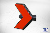 Panneau de signalisation thermoformé