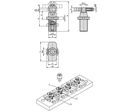 Double bride pivotante à 90° | NORELEM SAS