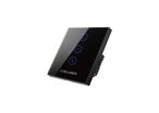 Interrupteur pour Volet Roulant Connecté Wifi Tactile - Noir