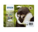EPSON T0895 Lot 4 Cartouches encre Noir et couleur