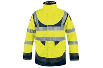 Parka de pluie haute visibilité