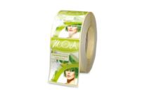 Etiquettes personnalisées imprimées en quadrichromie