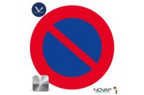 Panneau Défense de stationner - Classe 1 - Alu Ø300mm - 4011004