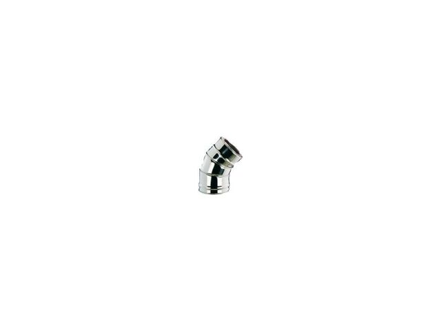 Coude 45° Ø 200 mm Simple Paroi Aluminé Fioul - SOVELOR-DANTHERM