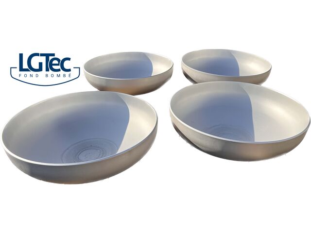 Fonds bombés en acier GRC pour optimiser la résistance des contenants industriels | LG TEC