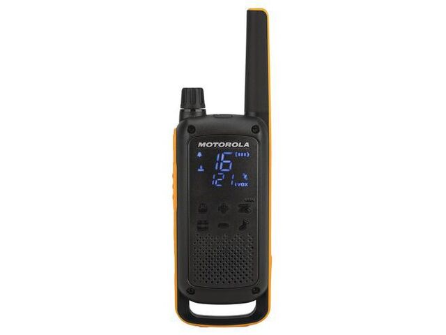 Motorola - Talkie-Walkie T82 Extreme Lot de 4 - Portée 10 km - IPX4 - Idéal Outdoor