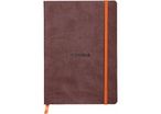 Carnet RHODIARAMA, A5 160 pages, ligné. Couverture CHOCOLAT