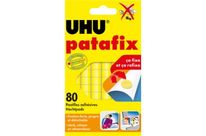 Patafix UHU adhésif jaune repositionnable - étui de 80