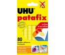 Patafix UHU adhésif jaune repositionnable - étui de 80