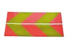 Dispositif adhésif réfléchissant jaune/orange 565x130