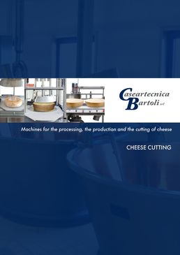 Machines professionnelles pour la découpe du fromage. Version anglaise