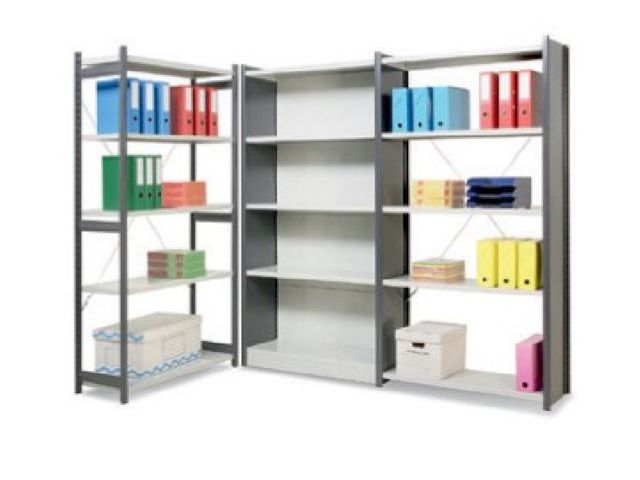 Rayonnage à tablettes tôlées EPSILON | ManOrga