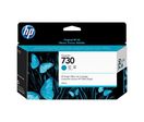 Cartouche d'impression cyan 130ml (P2V62A) | HP 730 